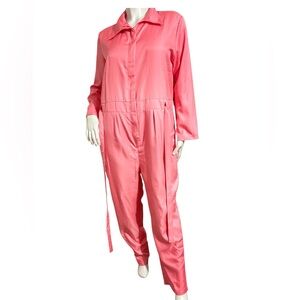 Elegant Coral Jumpsuit